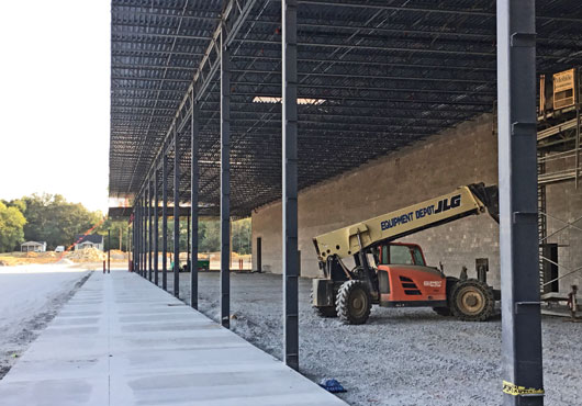 Iowa Concrete General Contractor self-performs steel erection and concrete.